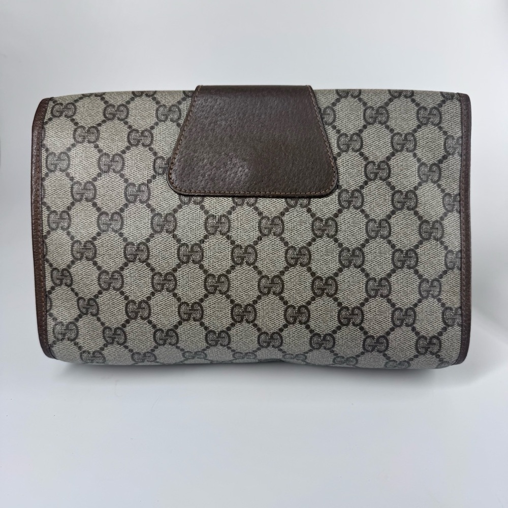 100% Authentic Vintage Gucci Supreme GG Monogram Clutch / Crossbody Bag - Picture 6 of 13